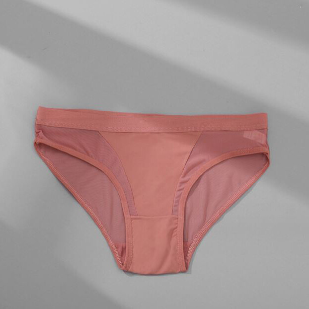 1/6 Pack Lot Women Sheer Panties Lingerie Thong Ultra Thin See Through Underwear