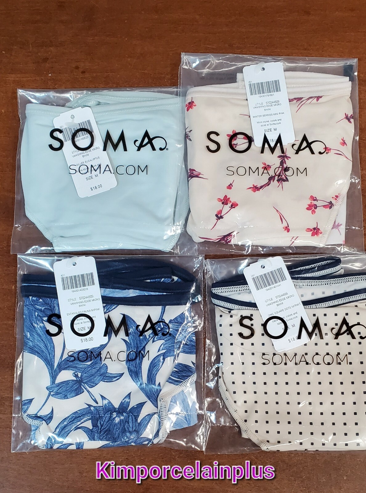 Soma Vanishing Edge Micro Bikini Please Choose Size – Color NEW R $18.00