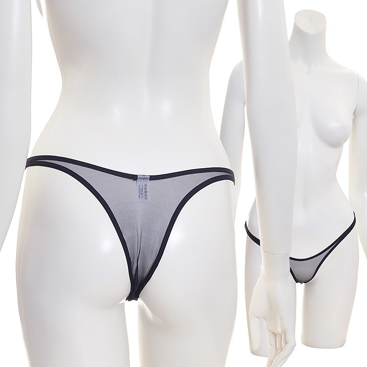 Japanese Simple Sexy Mini Cheeky Panties Spark See-through made in Japan L927