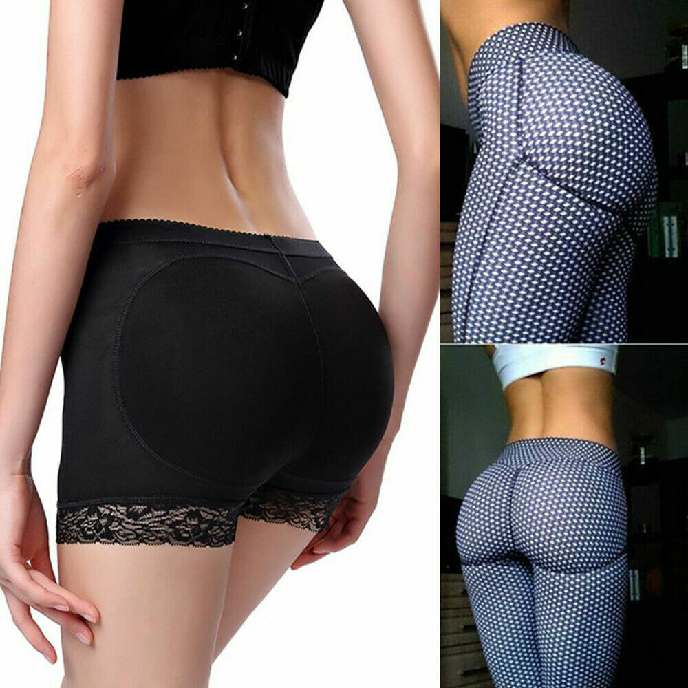 Women Buttock Padded Bum Pants Hip Enhancer Shaper Butt Lift Boyshorts Underwear