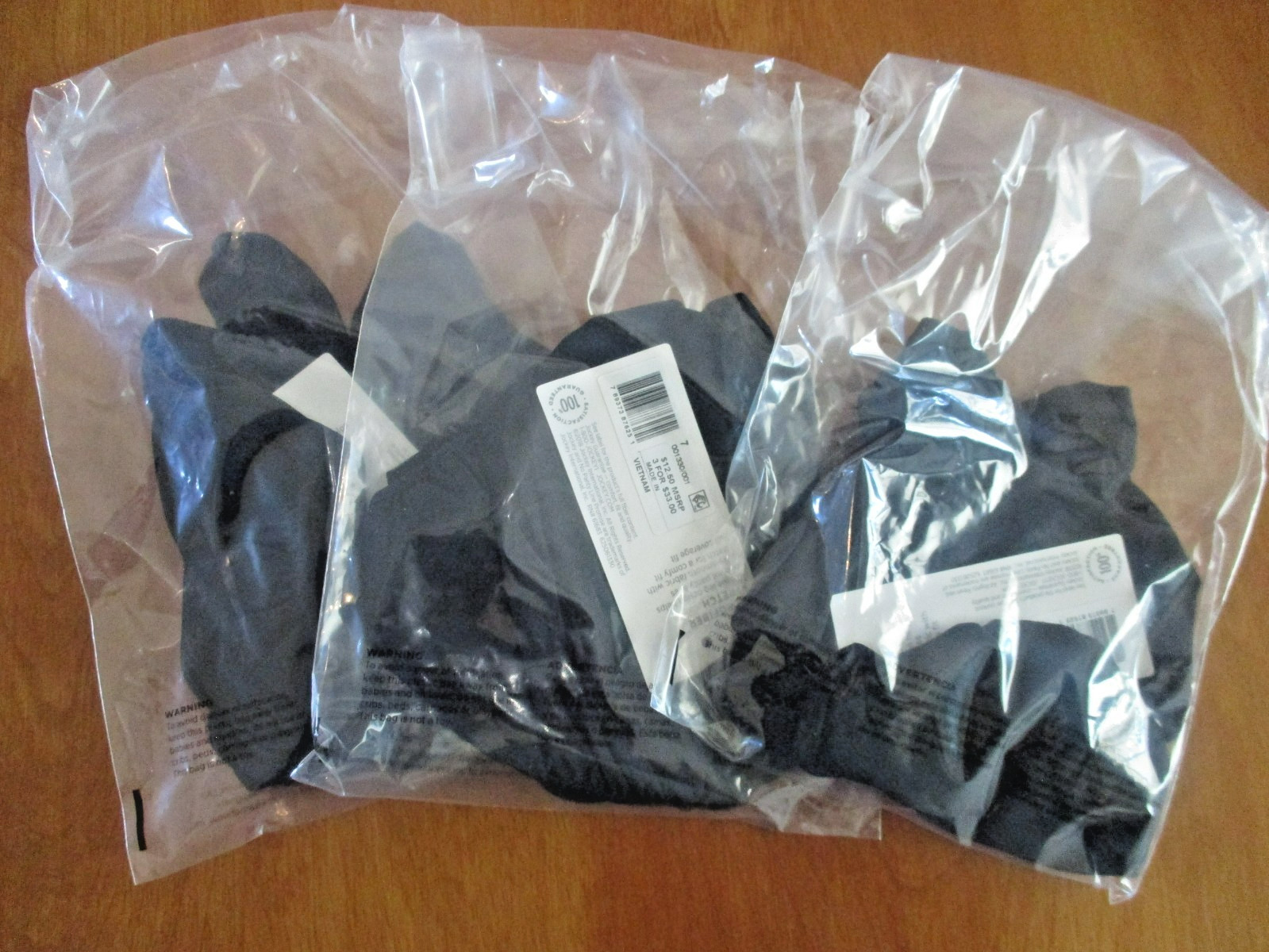 3 PAIR JOCKEY ELANCE WOMENS STRING BIKINIS PANTIES SIZE 7 UNDERWEAR Retail $33