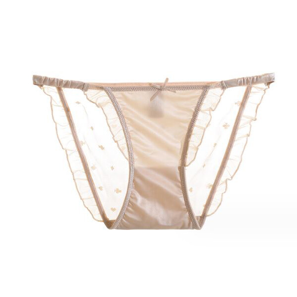 1/6 Pack Lot Womens Satin Panties String Bikini Underwear Sheer Thongs Brief
