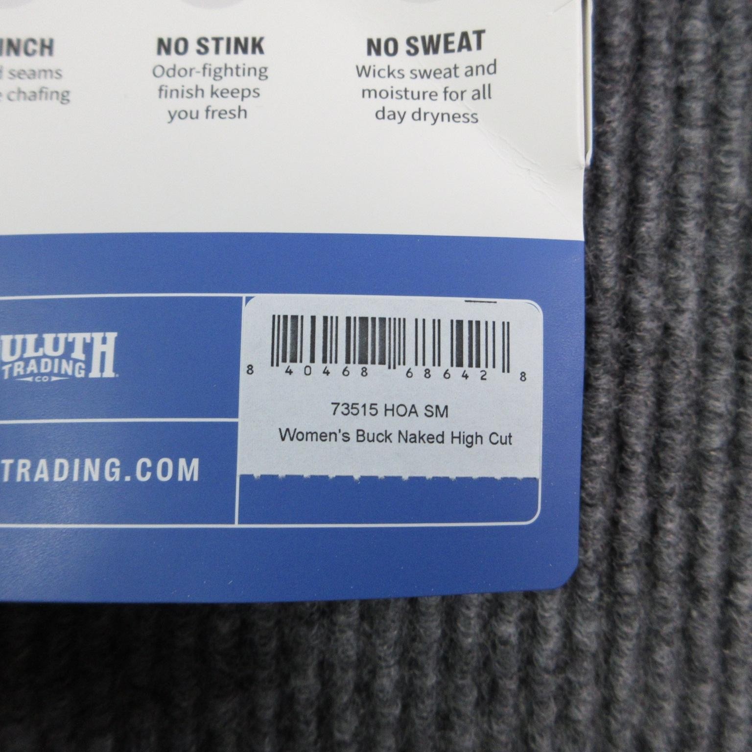 Duluth Trading Panties Womens SM Multicolor Buck Naked High Cut Brief 2 Pack NWT
