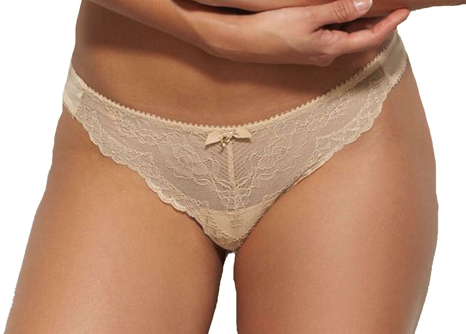 Gossard Superboost Lace Thong Nude – 7716