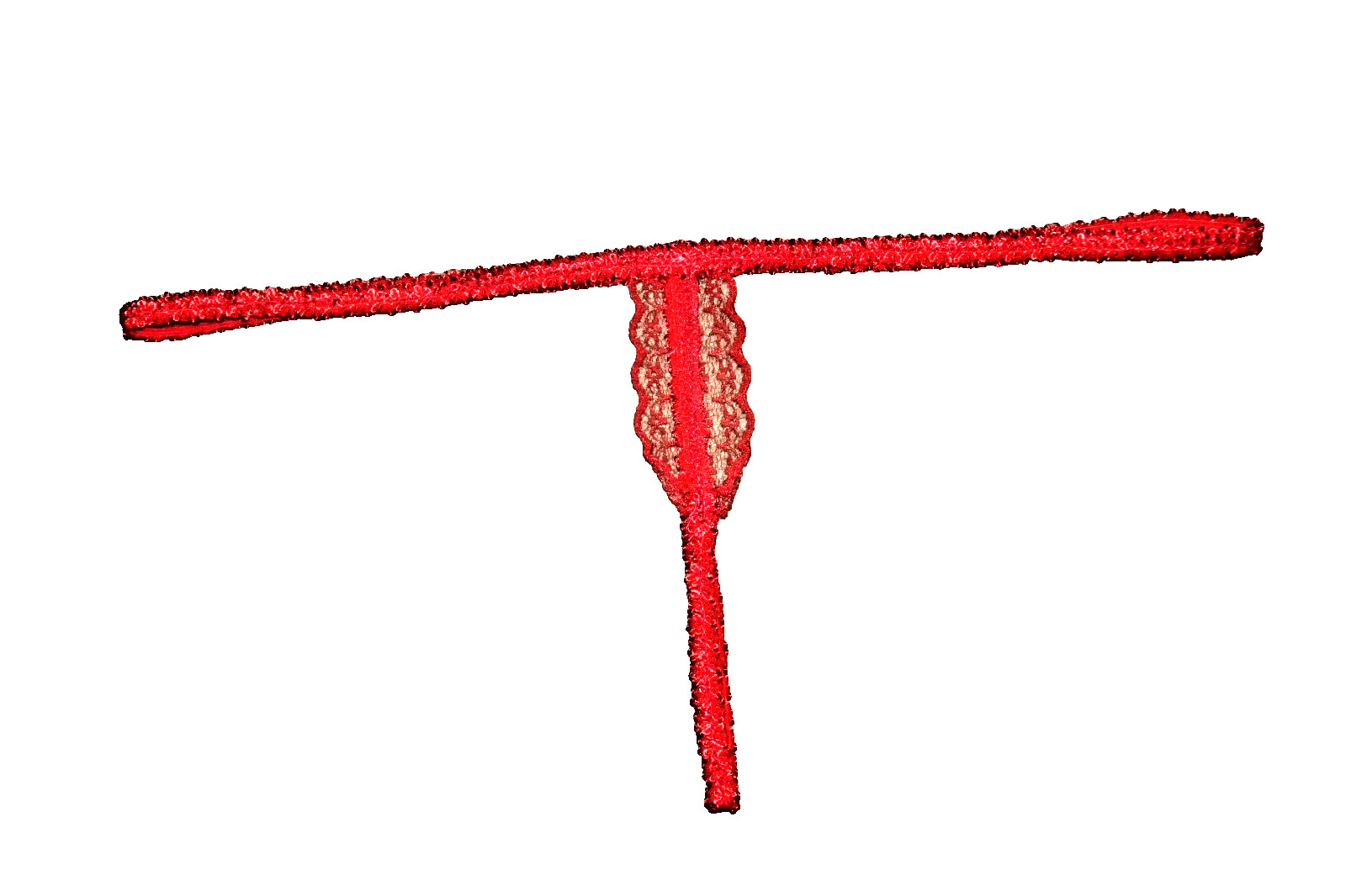 Sexy Women Exotic Lingerie G String Tear Micro Drop Thongs Red