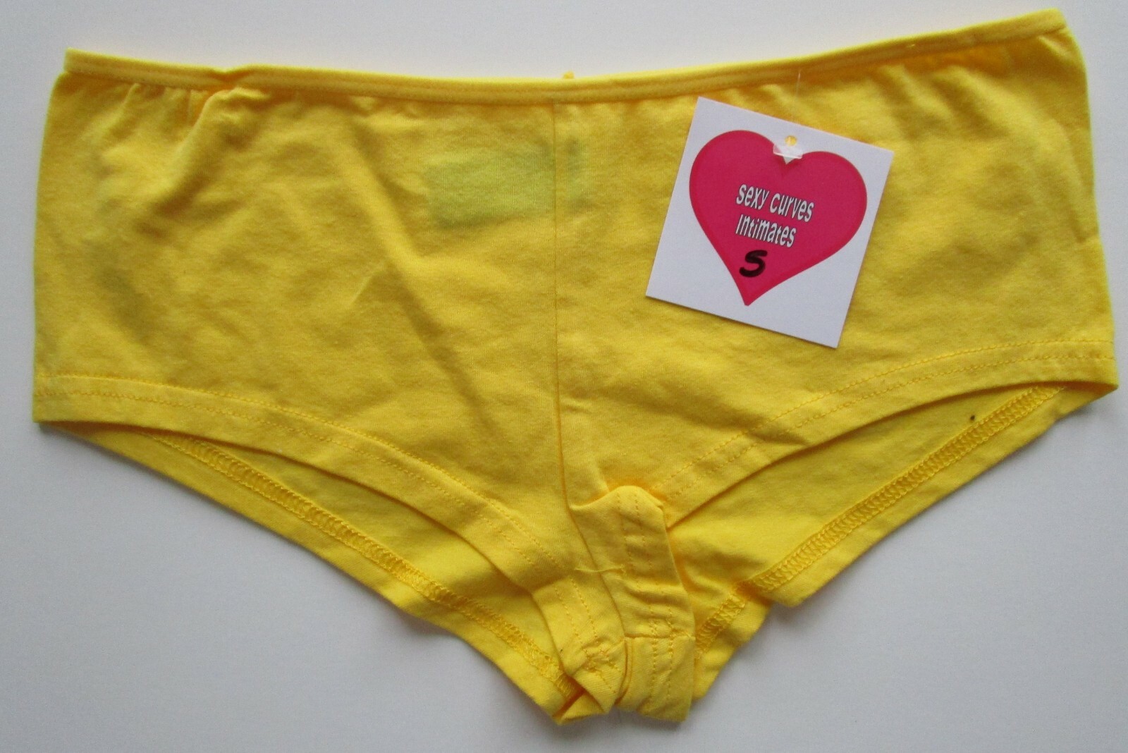 Sexy Curves Intimates Cotton Blend Boyshort Pantie Size Small NWT