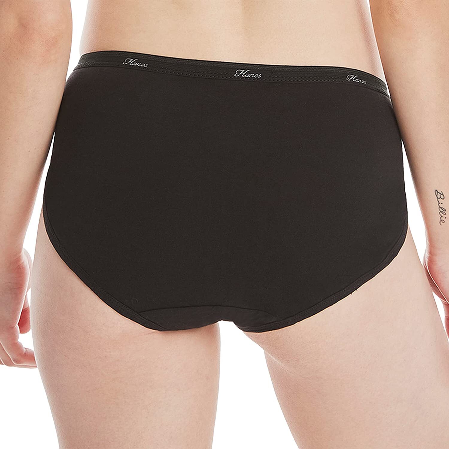 Hanes Women’s Cotton Hi-Cut Panties with Cool Comfort (10 Pack)