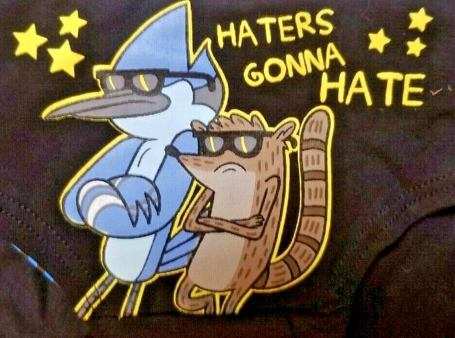 Cartoon Network Regular Show Hates Gonna Hate Women Undearwear Rigby New Tags
