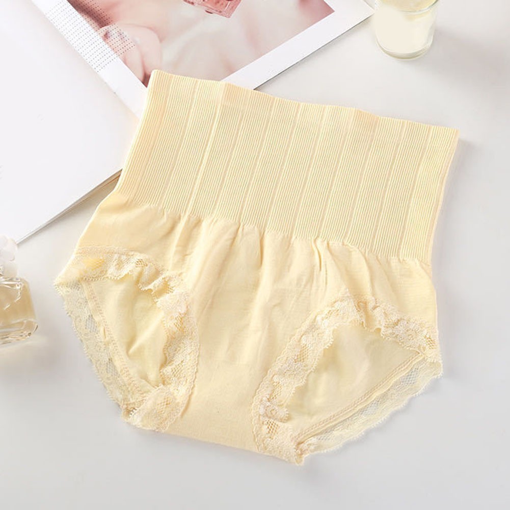 High Waisted Tummy Control Women’s Underwear Lace Up Breathable for Leisure