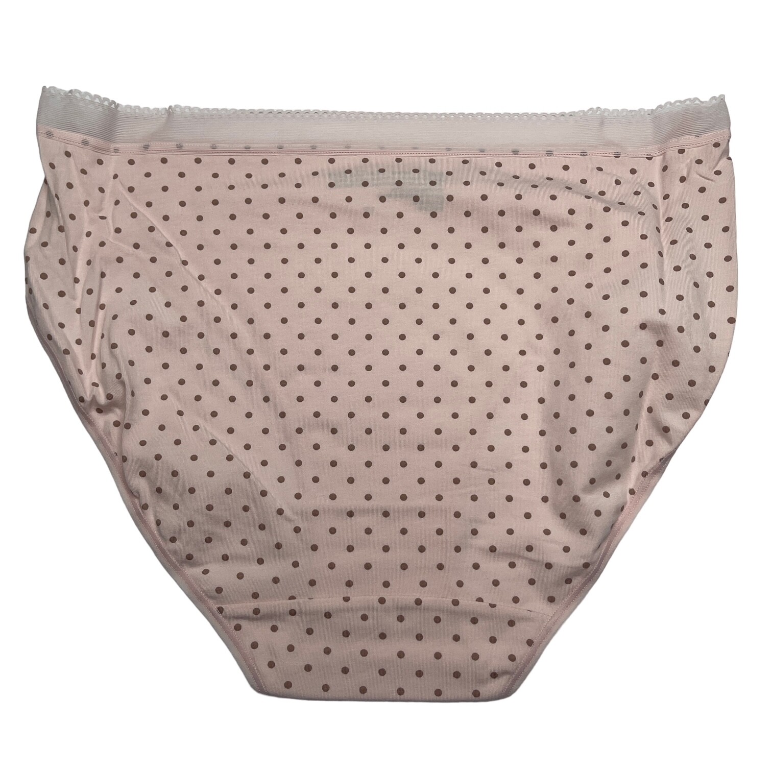 Bali Brief Panties 5 Pair Cotton Stretch Underwear Tan Pink Mesh Band DRCL61 ‘