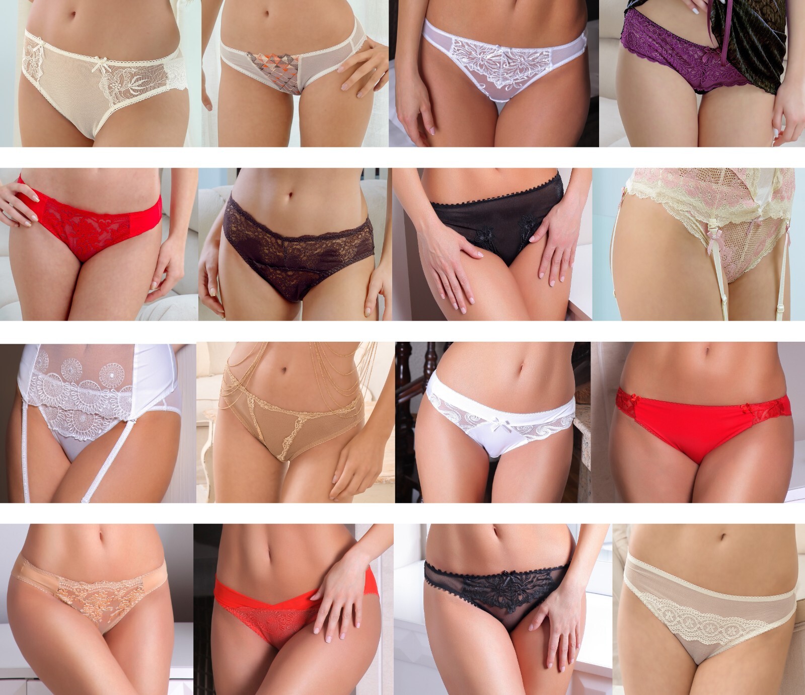 VALEA Luxury Panties Knickers Bikini Brazilian Lace Briefs Figi Lingerie Women