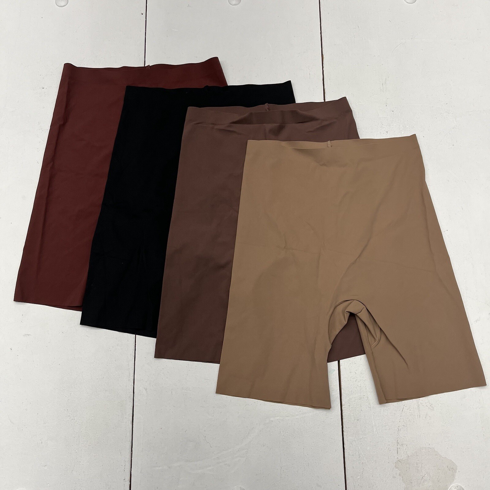 Shein Mixed Color 4 Pack No Show Light Shaping Panty Underwear Women’s Size M