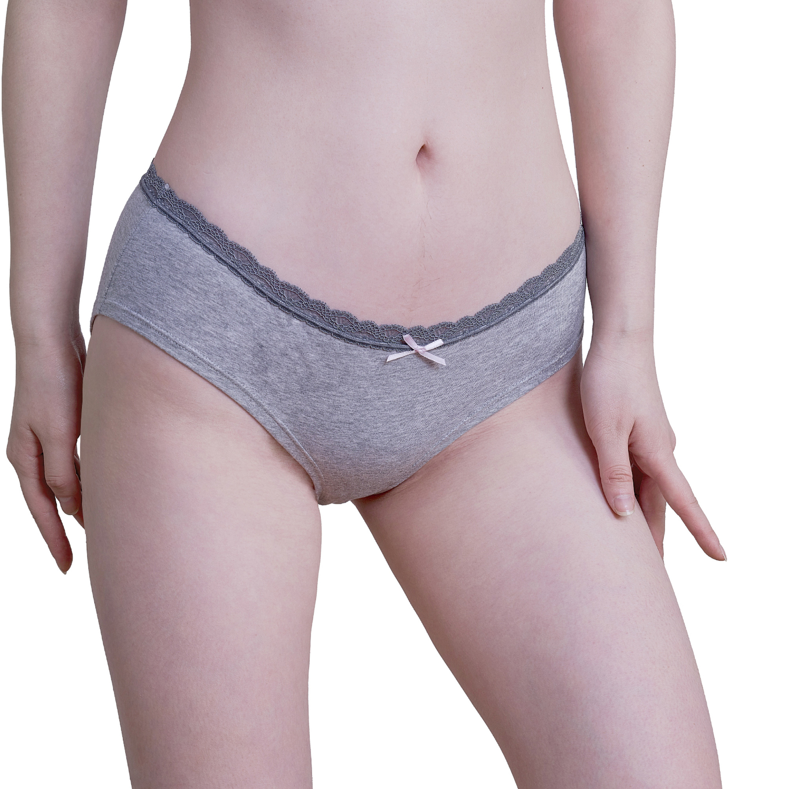 6PK Womens Cotton Underwear Lace Hipster Panties Briefs Assorted Colors