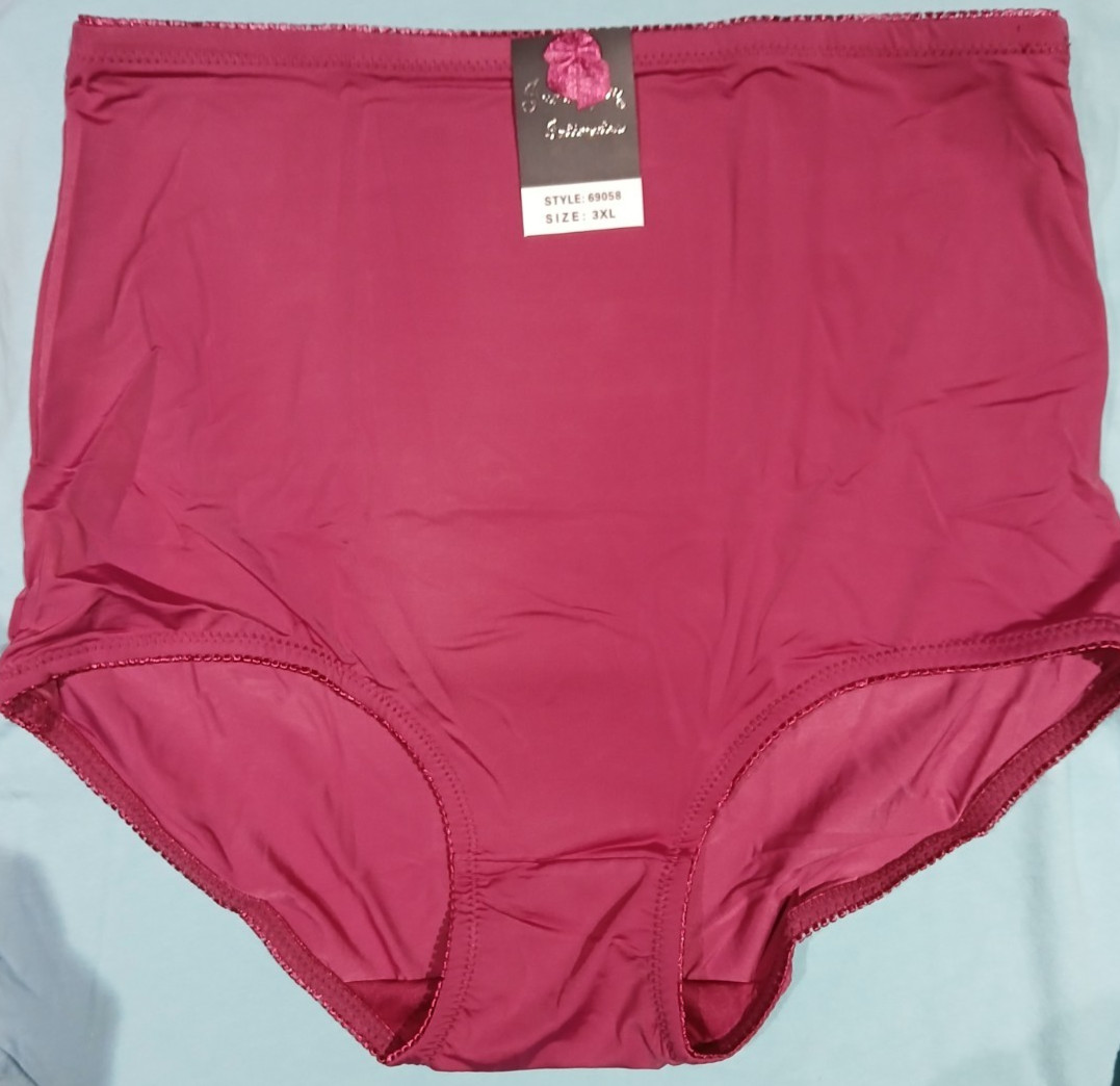 3-NWT JENNIFER 2-WAY STRETCH UNDERWEAR FULL BRIEF PANTIES SPANDEX 3XL / 5XL