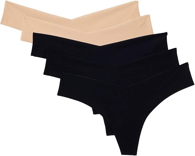 Commando Classic Solid Thong Pany 5-Pack Vary in Size and Color MSRP $110 New