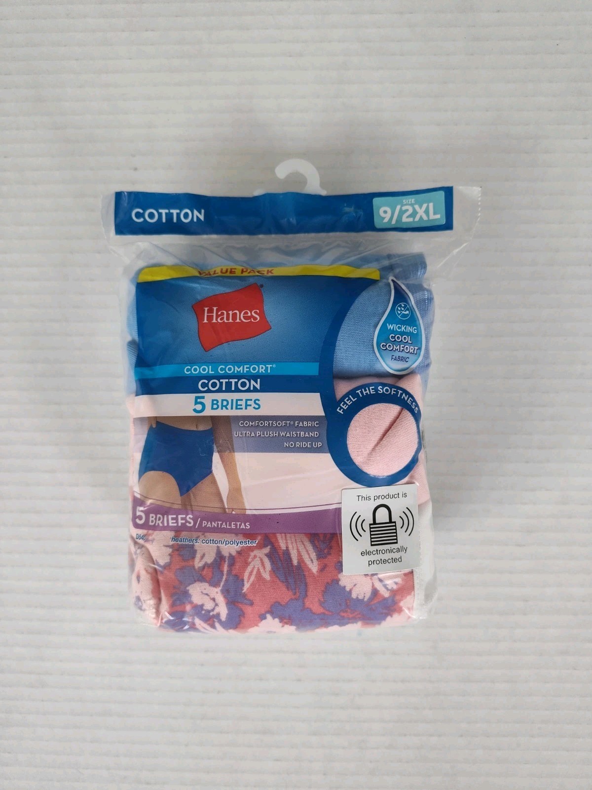 Hanes Cool Comfort Womens Briefs Pack of 5 Size 9 / 2XL Underwear