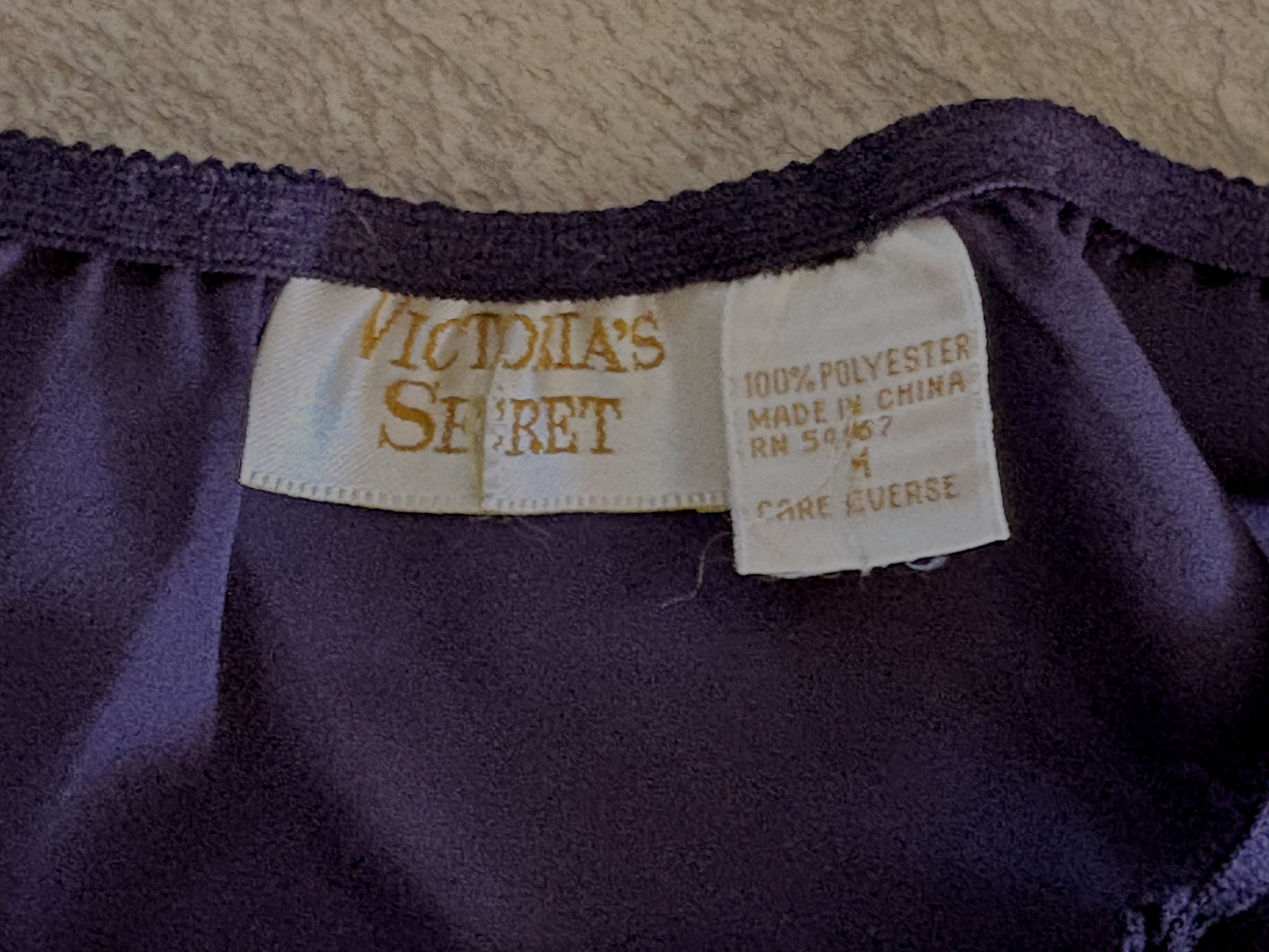 VICTORIA’S SECRET Large ULTRA Sheer String Bikini Hi Cut Panties Vintage