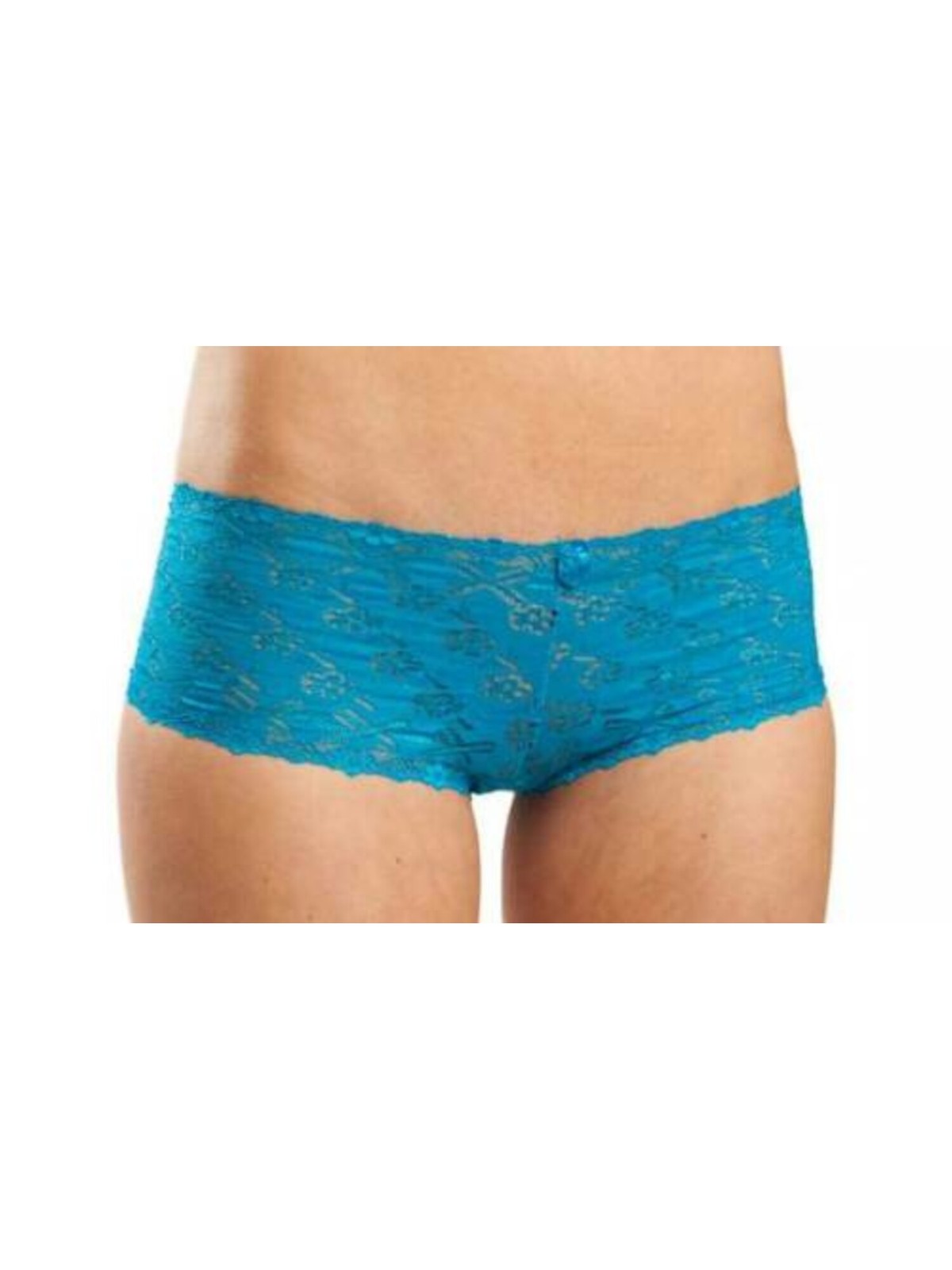 MAMIA Intimates Blue Floral Romantic Boy Short Underwear L