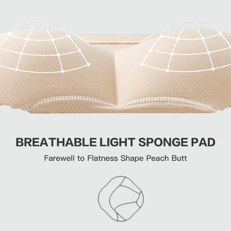 Women Padded Push Up Panties Butt Lifter Shaper Fake Ass Buttocks Underwear