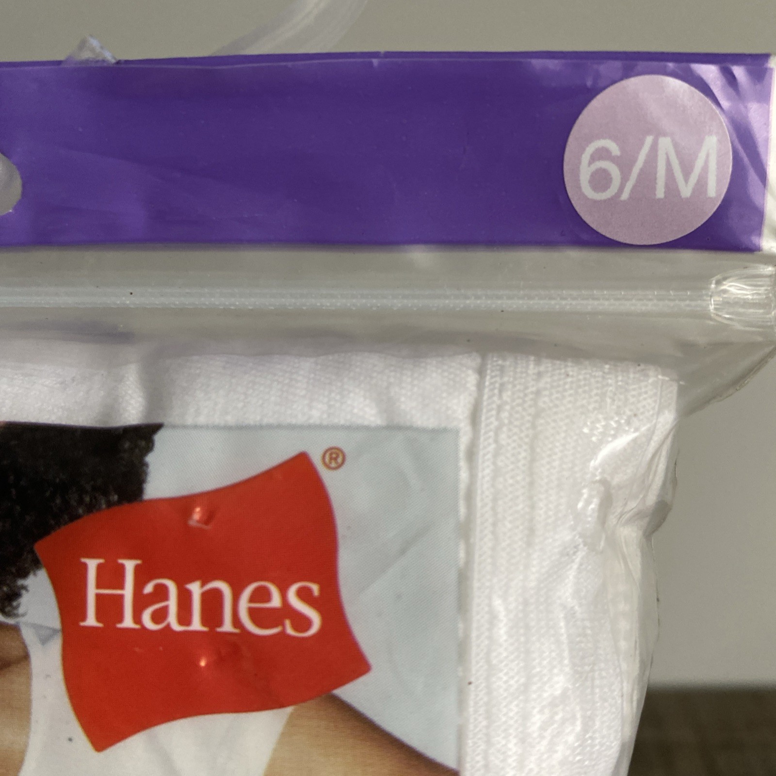 Hanes Ultimate Women’s Comfort Ultra Soft Cotton Hi-Cut Panties 6 pair Size 6 M