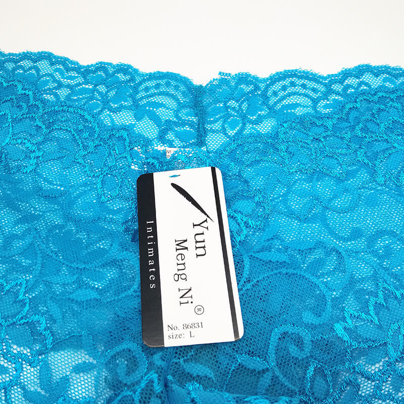 Women’s Lace Boy Shorts French Knickers See-Thru Sexy Soft Airy Gusset S M L