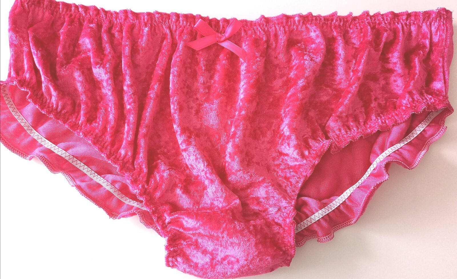🌸MADE TO ORDER*Luxurious “CRUSHED VELVET SISSY” Knickers any size & colour 🌸
