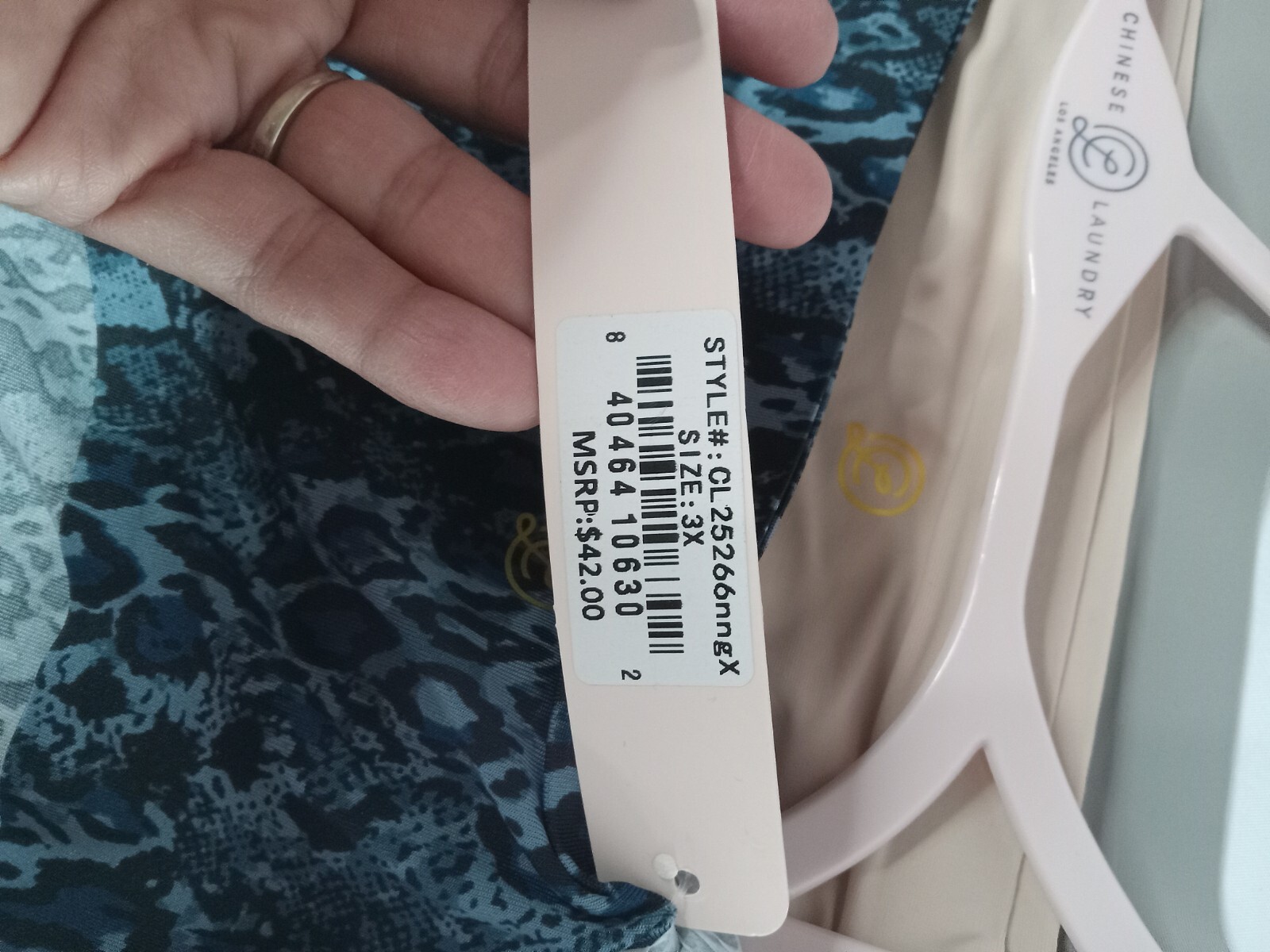 Ladys Chinese Laundry Los Angeles 3 Pack Panties 3X