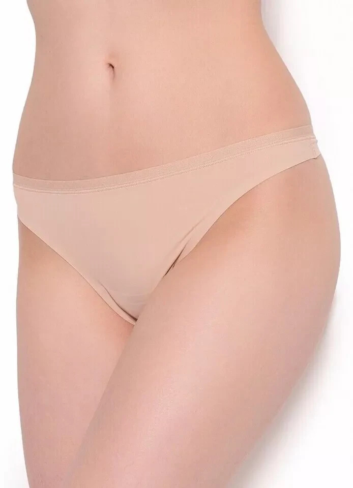 Wonderbra Ultimate Silhouette Thong String XL 16 Nude Invisible No VPL W01P2 New