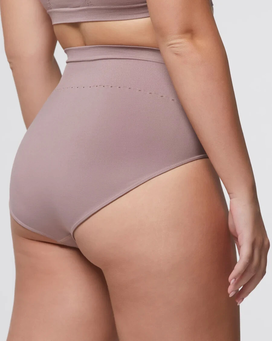 COMFORT SIZE NO STRESS -L / 14 CURVY BRIEFS SOFT MICROFIBER SEAMLESS PUMP BRIEFS