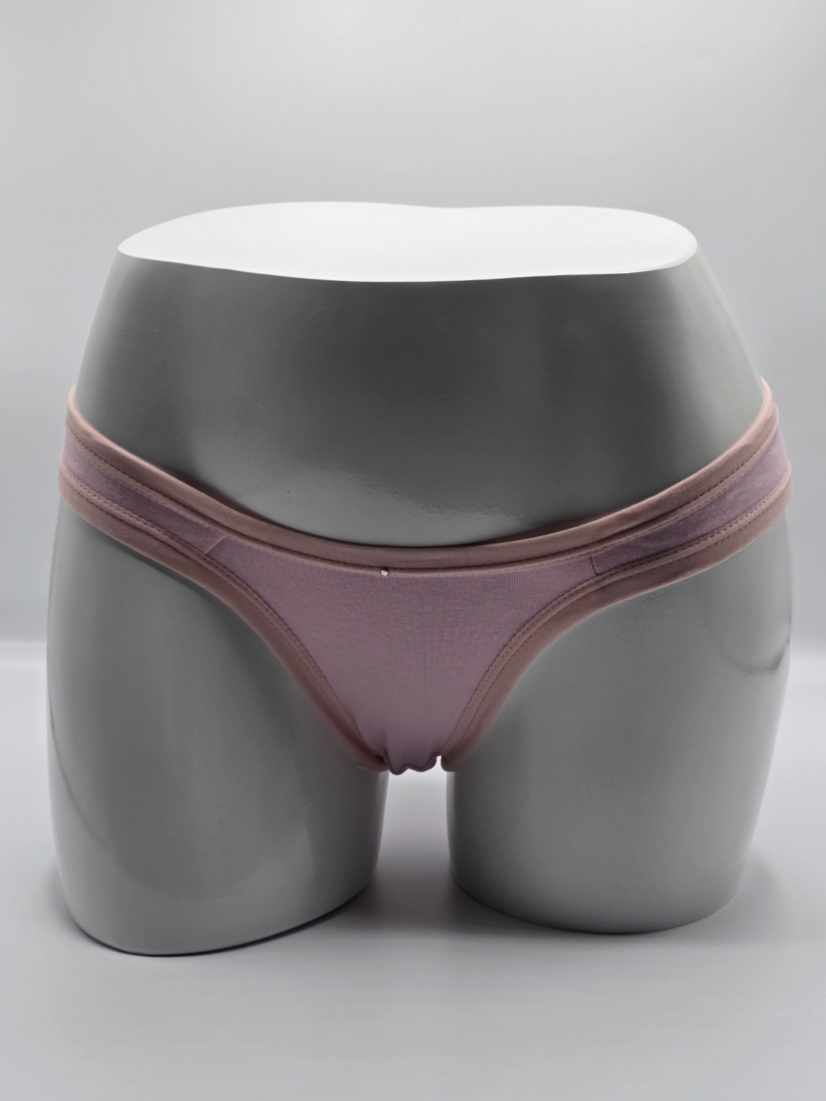 Rose Nude 100% Cotton Brazilian Panty-Trim – Medium