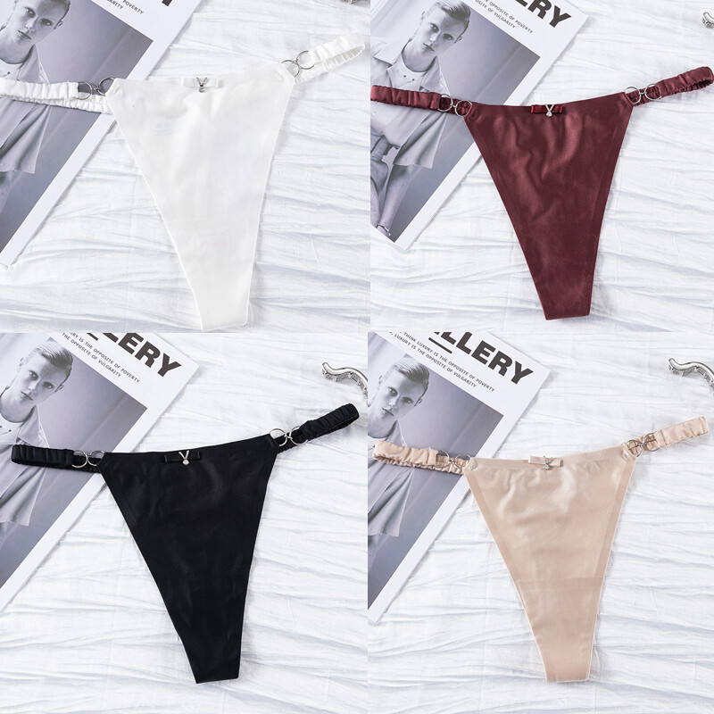 5PCS/LOT Sexy Womens Panties Brief G string Thongs Bikinis Underwear Lingeries
