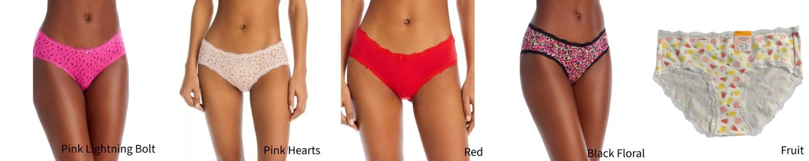 NWT Aqua Intimates Women’s Hipster Panties