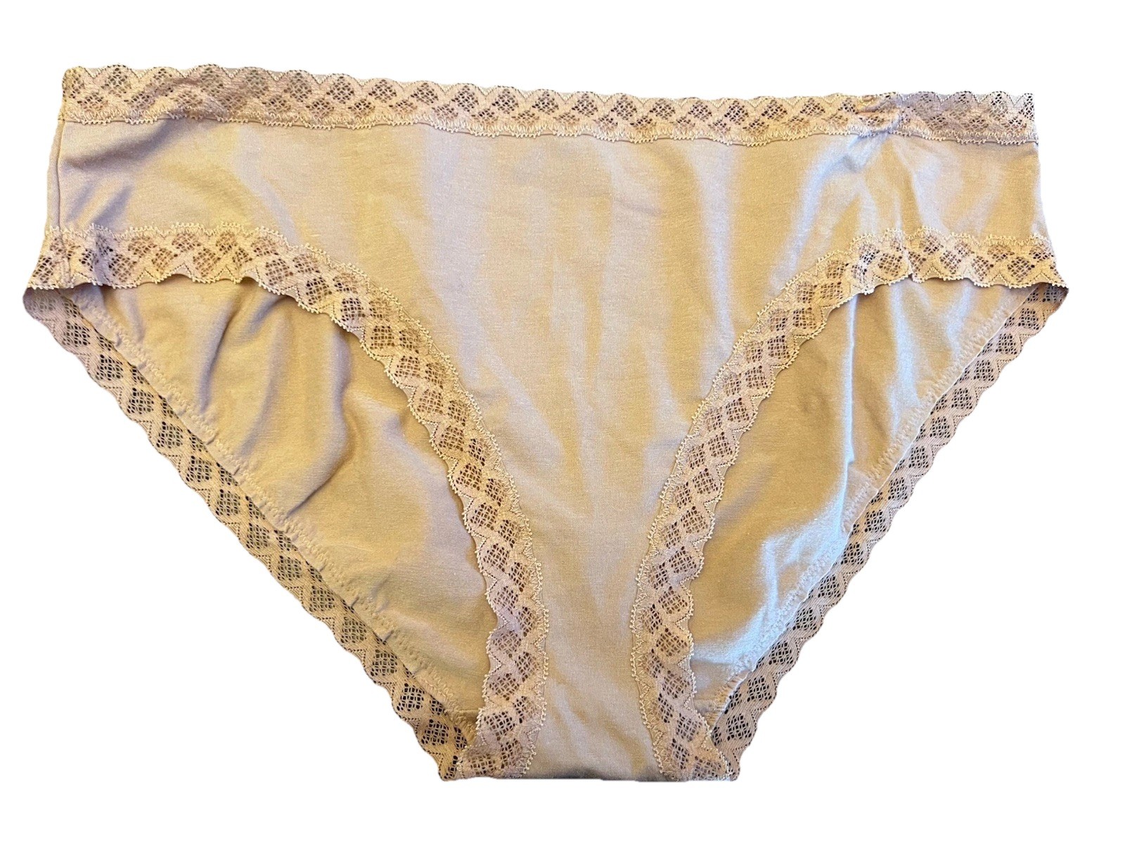 Natori 3-Pack Bliss Girl Brief Panty 156058 New Multi Cafe, Tan XXL