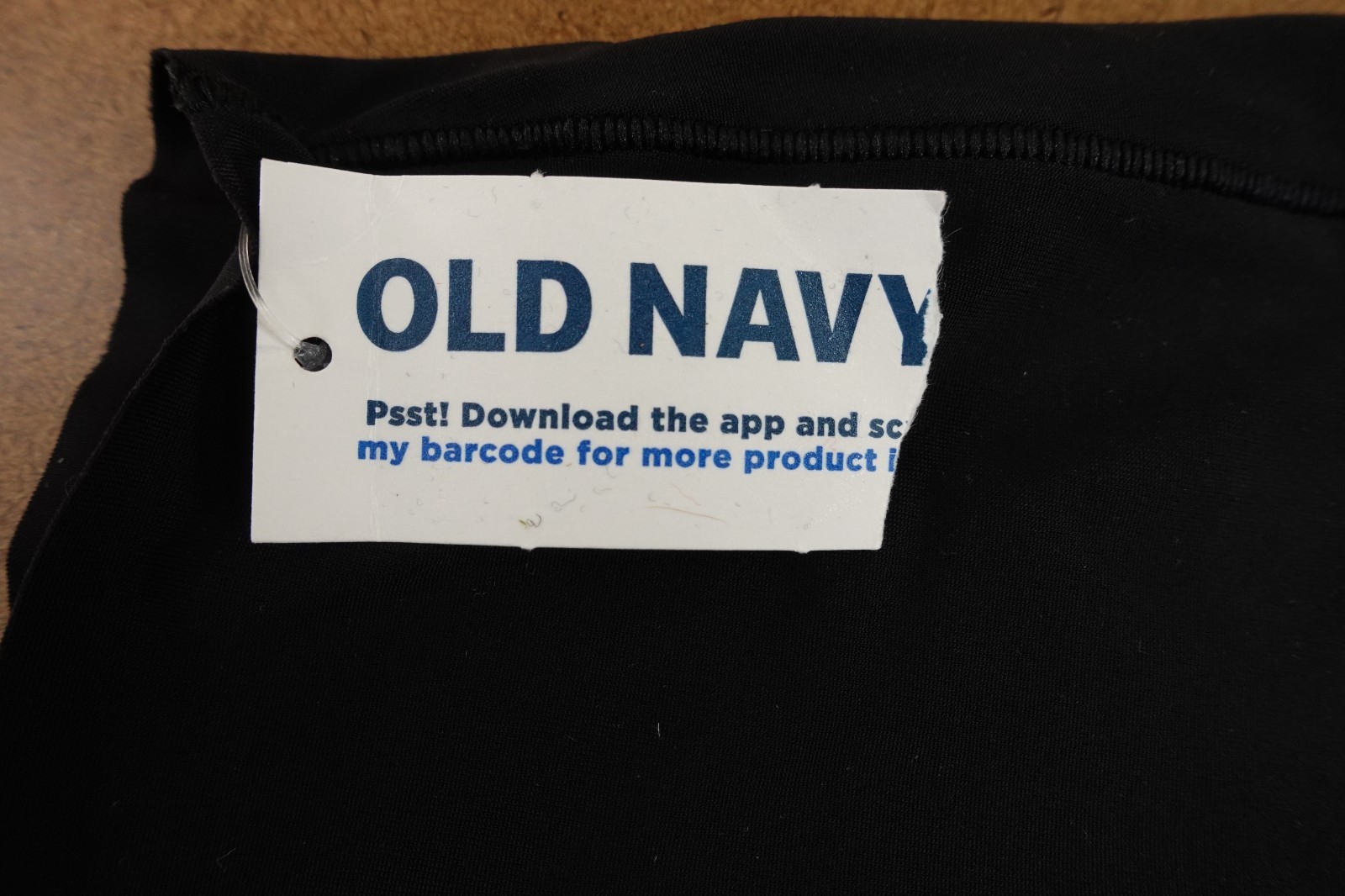 Old Navy Womens Size 2X Black No Show Hipster Panty NWT