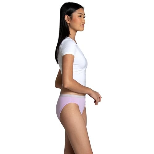 Women’s Eversoft Cotton Underwear 7 Bikini – Assorted Color Heathers