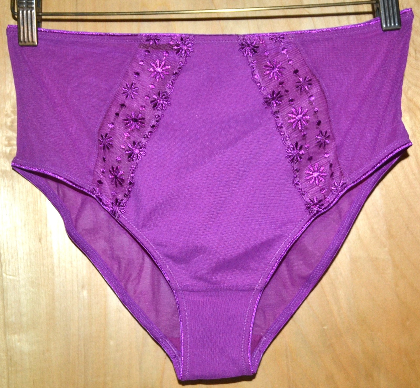 NEW! $33 ELOMI EL8906 MATILDA FULL FIGURE BRIEFS UNDERWEAR Hollyhock US 3XL XXXL