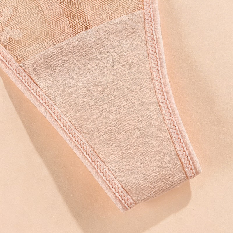 4 Pack Lot Sexy Womens Sheer See Through Panties Thongs Underwear Lingerie Brief