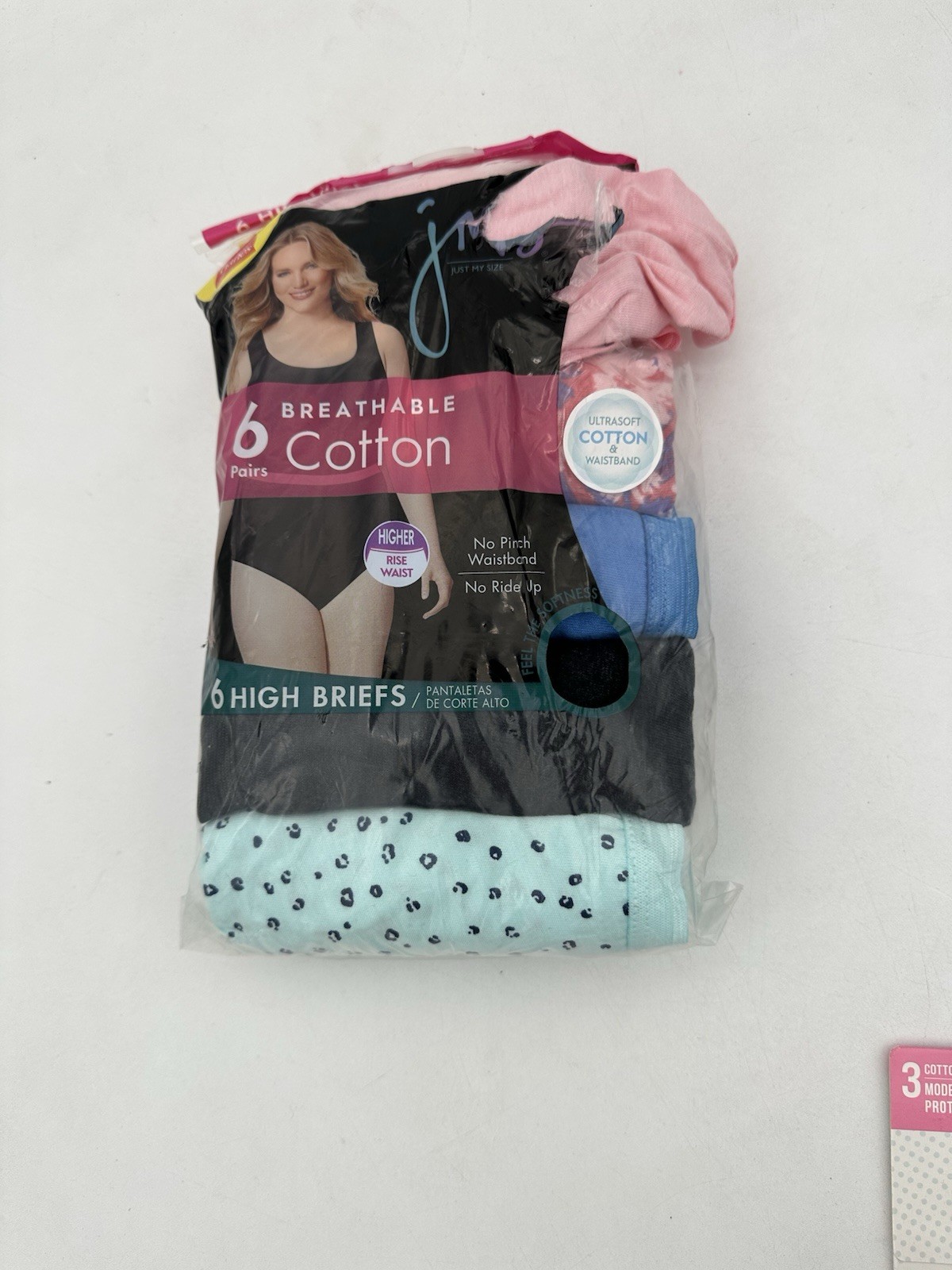 Cotton High Briefs 6-Pack Panties Underwear Tagless Cool Comfort Size 11 3X