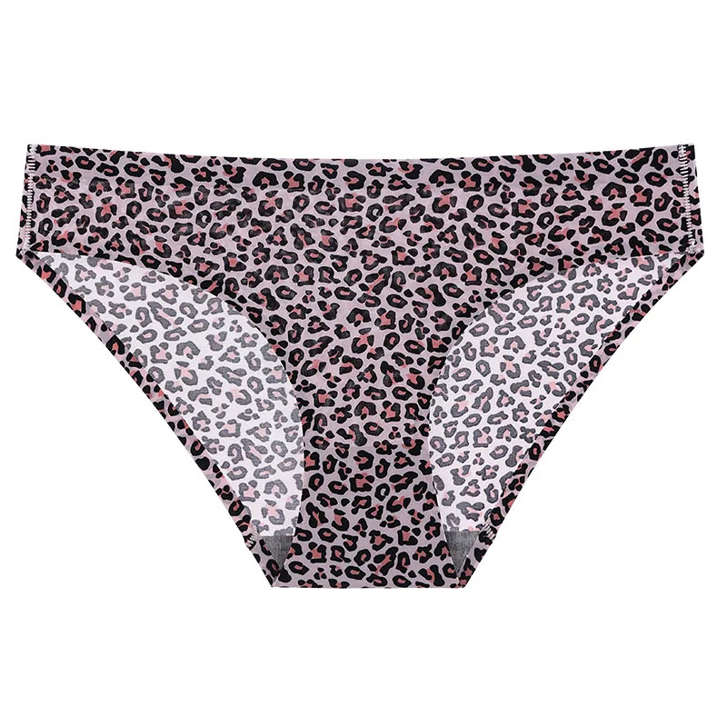 Low Rise Seamless Panties Women’s Printed Panty Breathable Soft Underwear