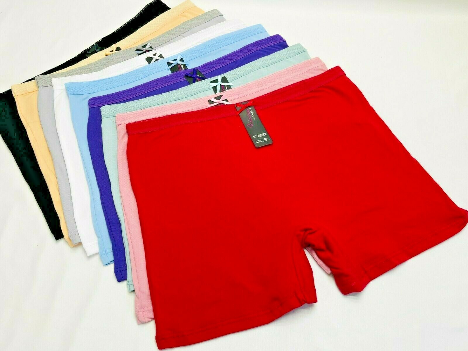 6-12 Boyshort Sports Short Shortie Panties Undies activewears Underwear 479 S-XL