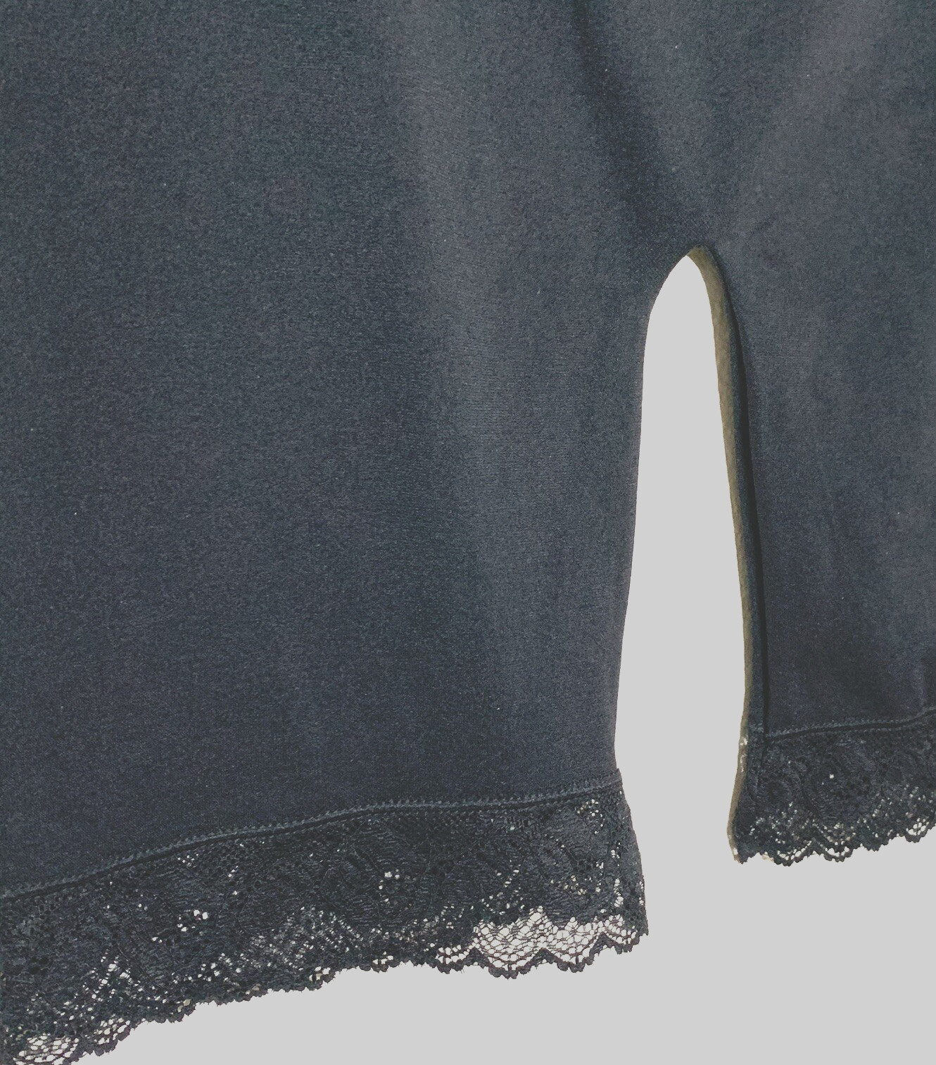 LARK + GREY MATERNITY~Womens Long leg Panty/Brief stretch New One Size Lace trim
