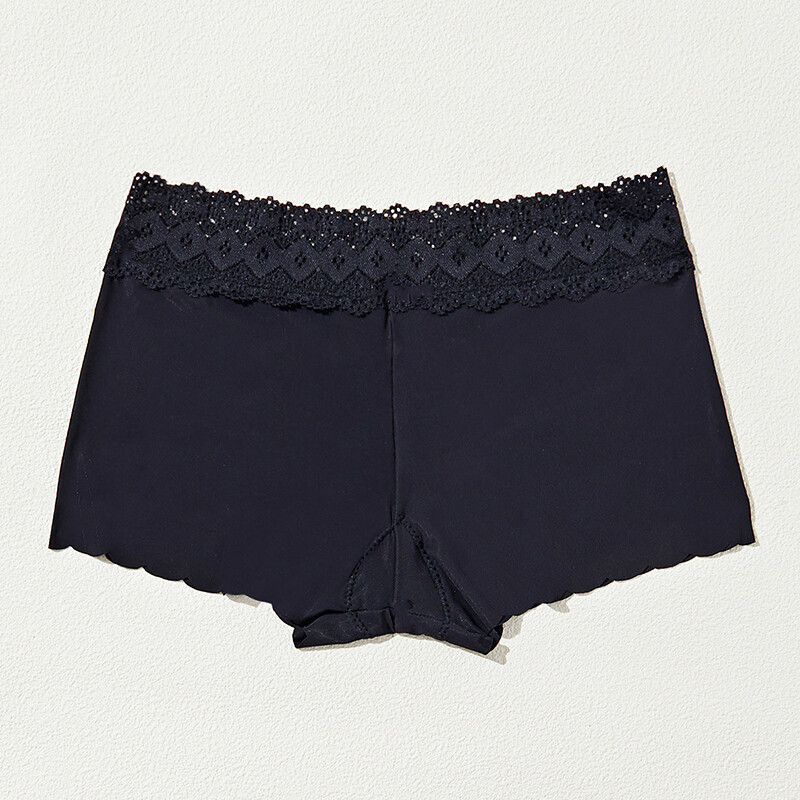 4 Packs Lot Sex Womens Boyshorts Panties Lace Underwear Boxer Shorts Lingeries