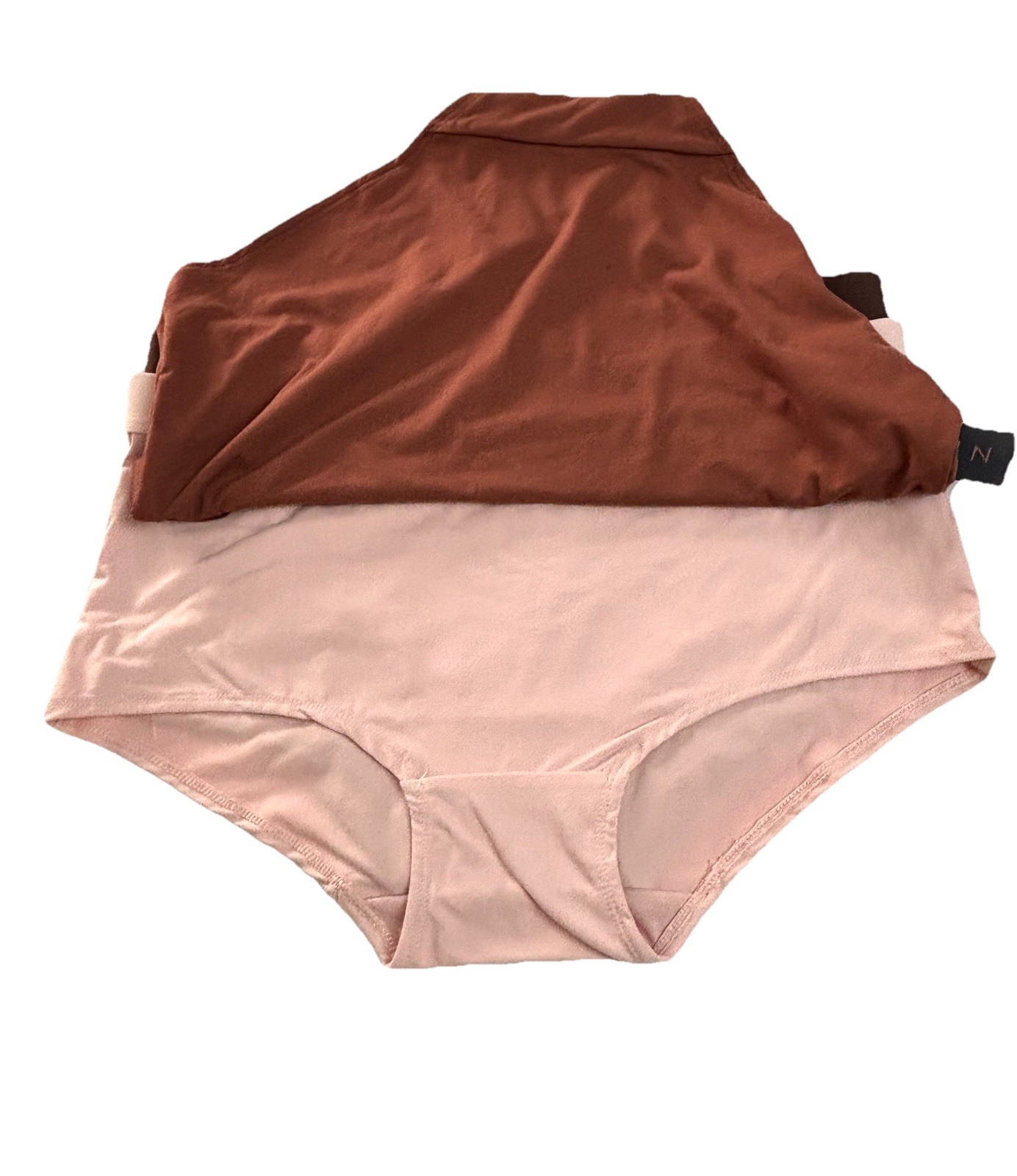 DANSKIN WOMEN PLUS 3X MID RISE BRIEFS PANTIES 3 PACK SUPER SOFT NO RIDE SOLIDS