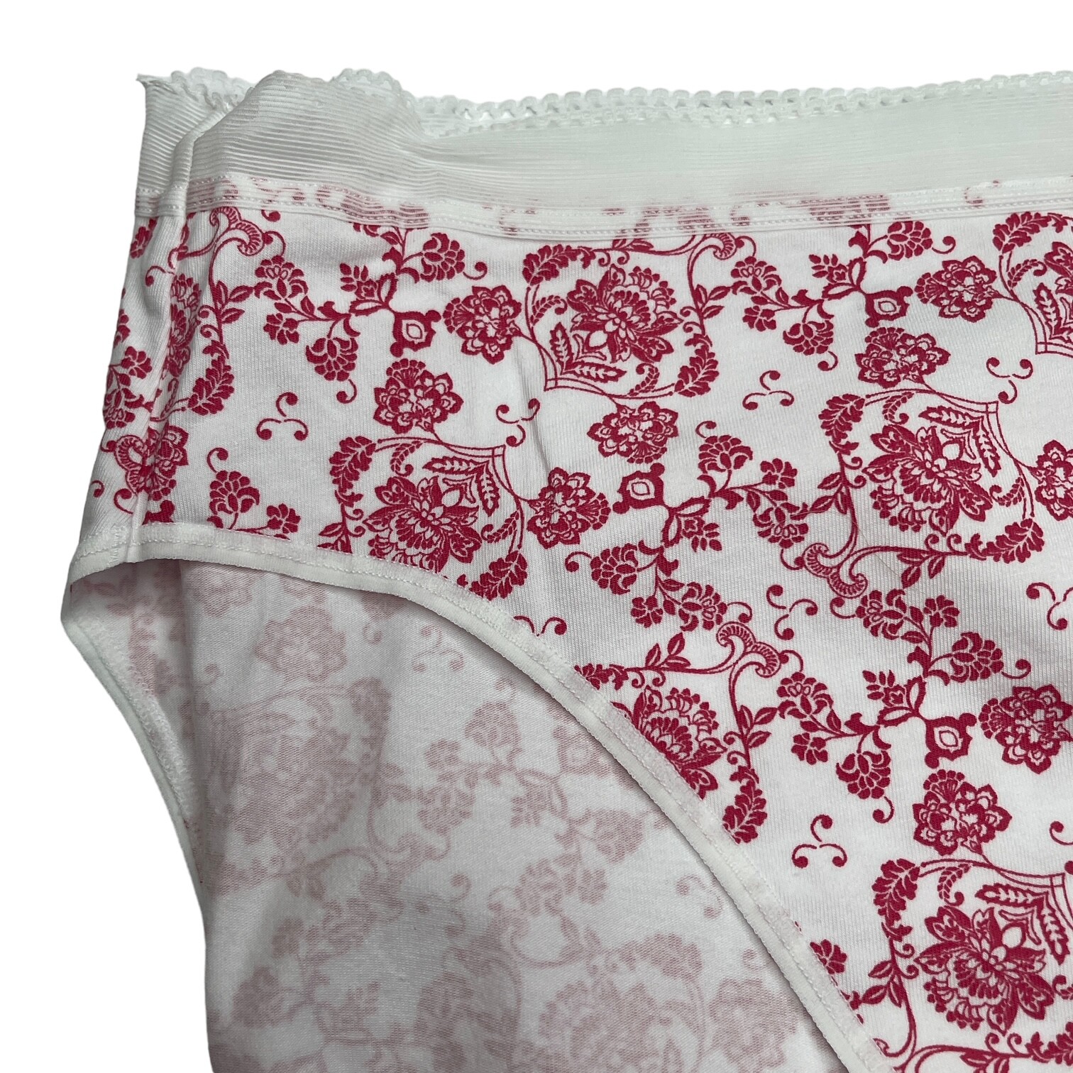 Bali Brief Panties 5 Pair Cotton Stretch Underwear Tan Pink Mesh Band DRCL61 ‘