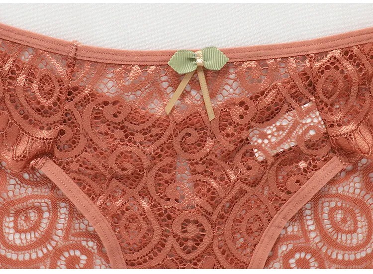 Lace Panties Underpant Women Sexy Briefs Underwear Lingerie Low Rise G-String