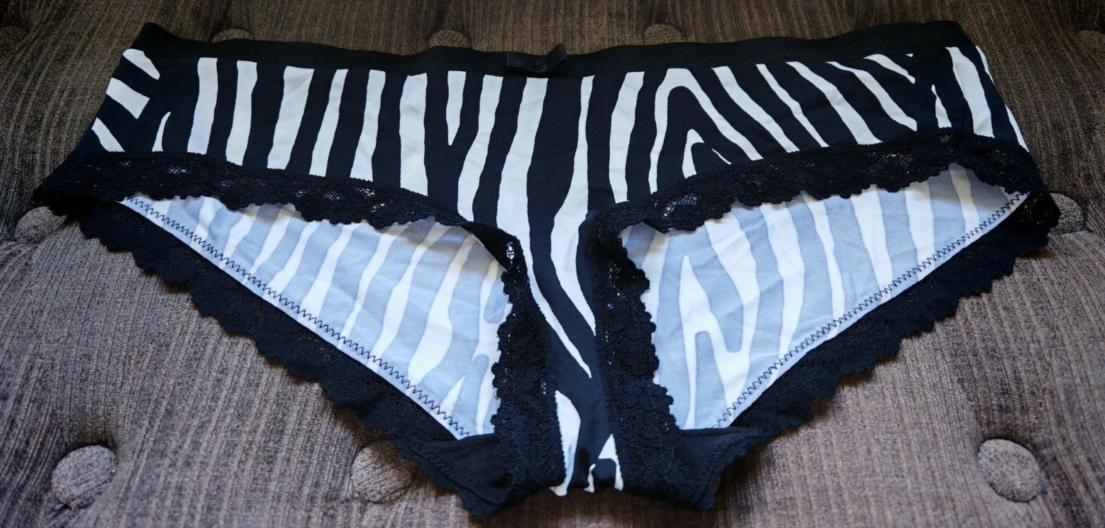 Next Black & White Knickers Size 14