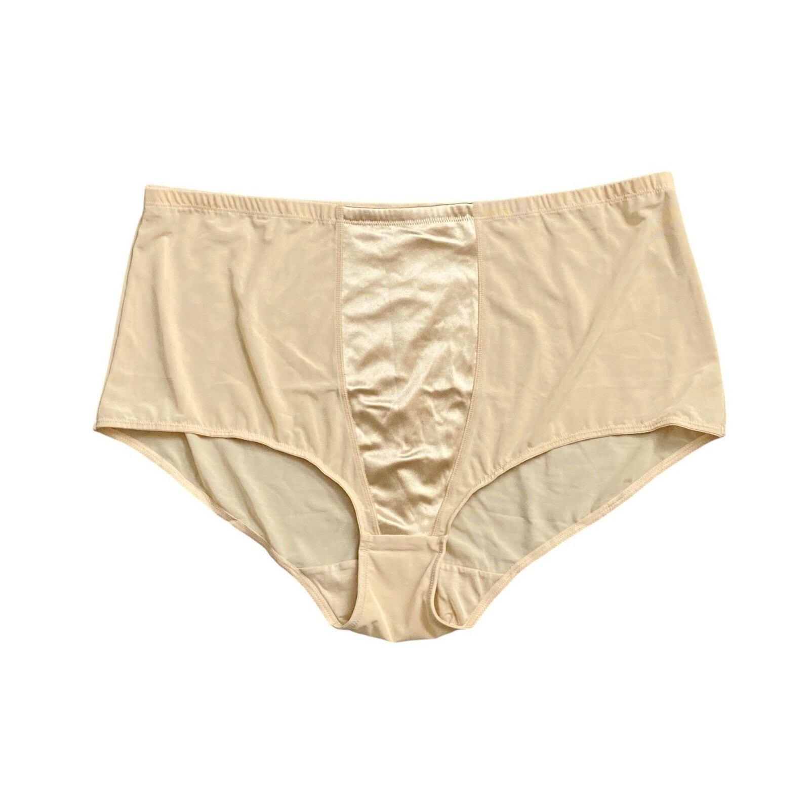 Secret Solutions 4X Beige High Waist Tummy Control Shaper Briefs Panties