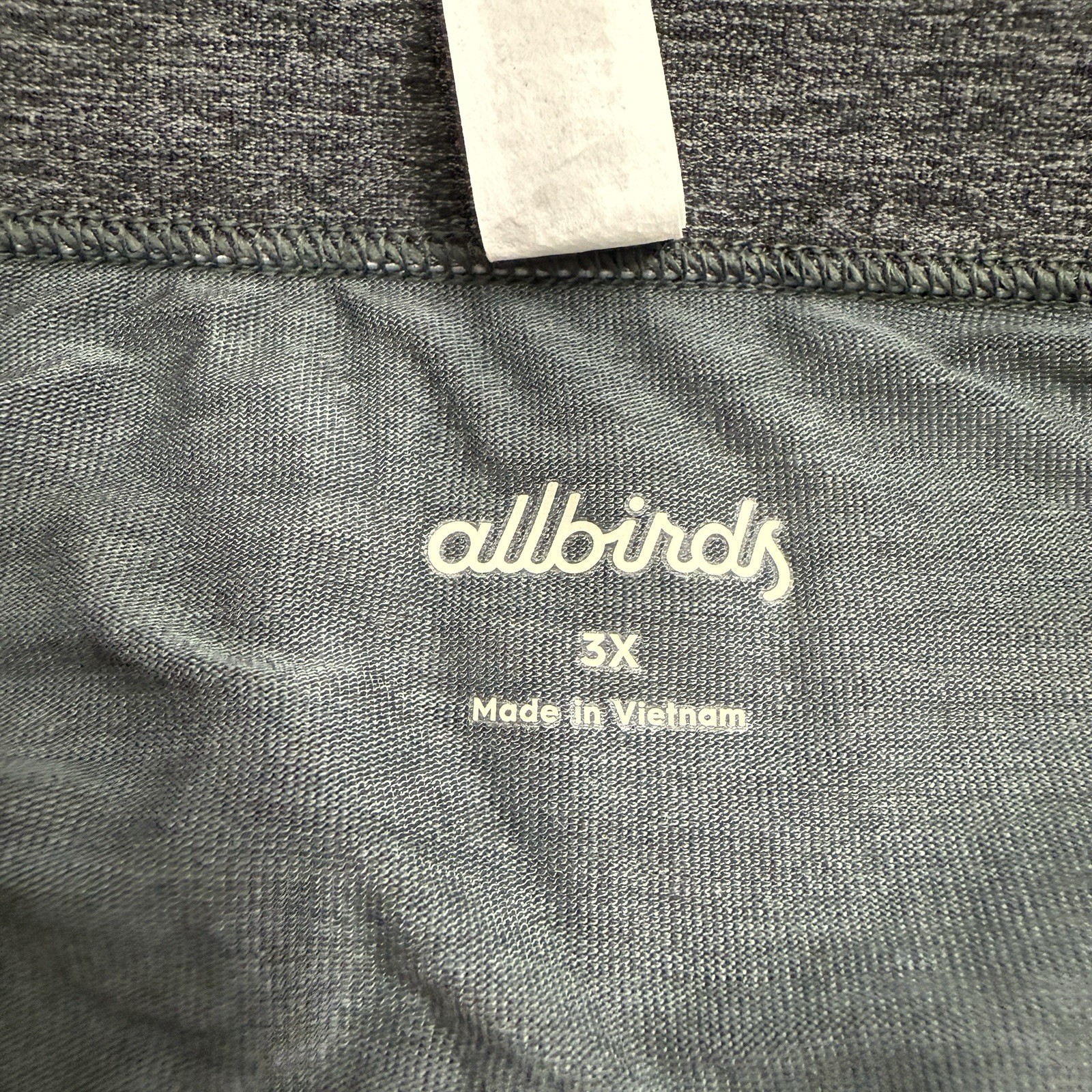 NEW Allbirds Trino Shortie panties women’s 3X storm gray merino wool blend NWT
