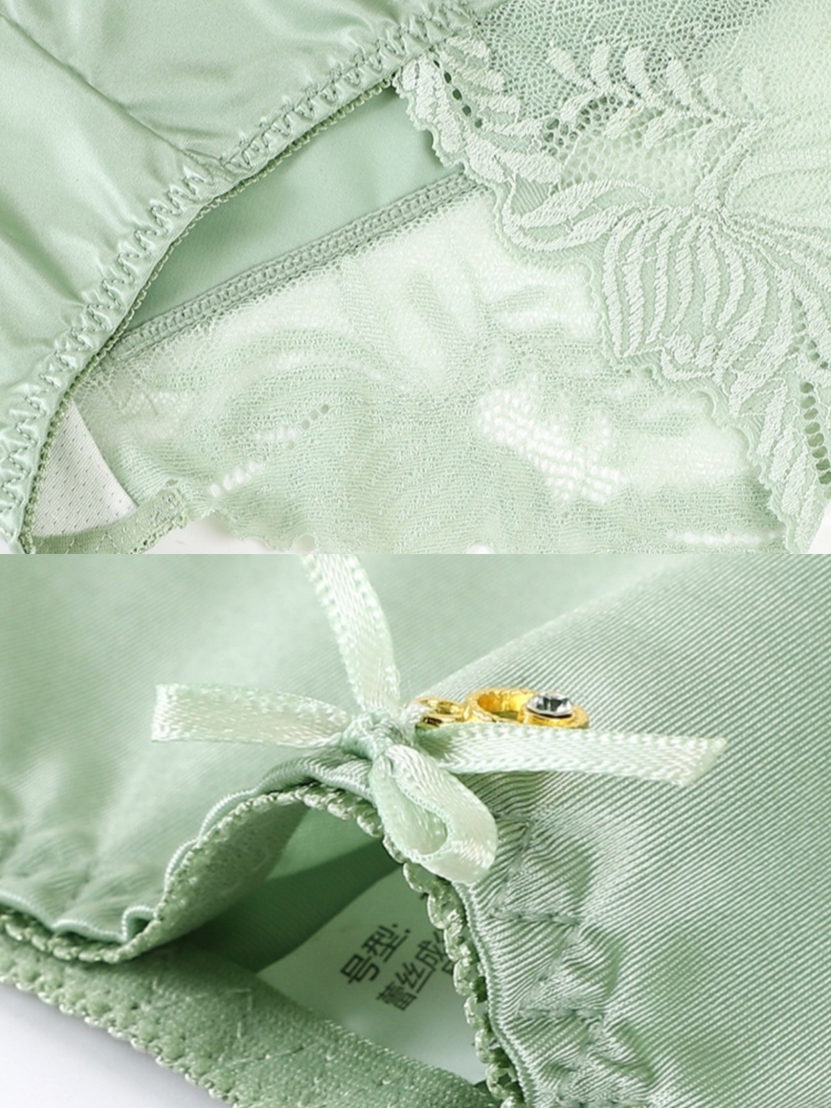 3 Pack Lace Satin Seamless Panties Tummy Control Butt Lift Bikini Sheer Silk