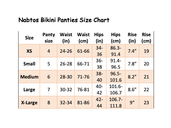 Nabtos Cotton Bikini Panties Women Underwear Lace Trim Low Rise Pack 6 Small